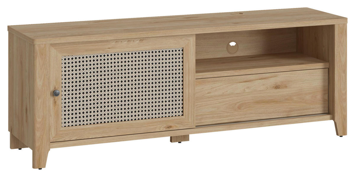 TV-Lowboard Cestino Jackson Hickory Nachbildung B/H/T: ca. 158x57x42 cm Cestino - (158,00/57,00/42,00cm)