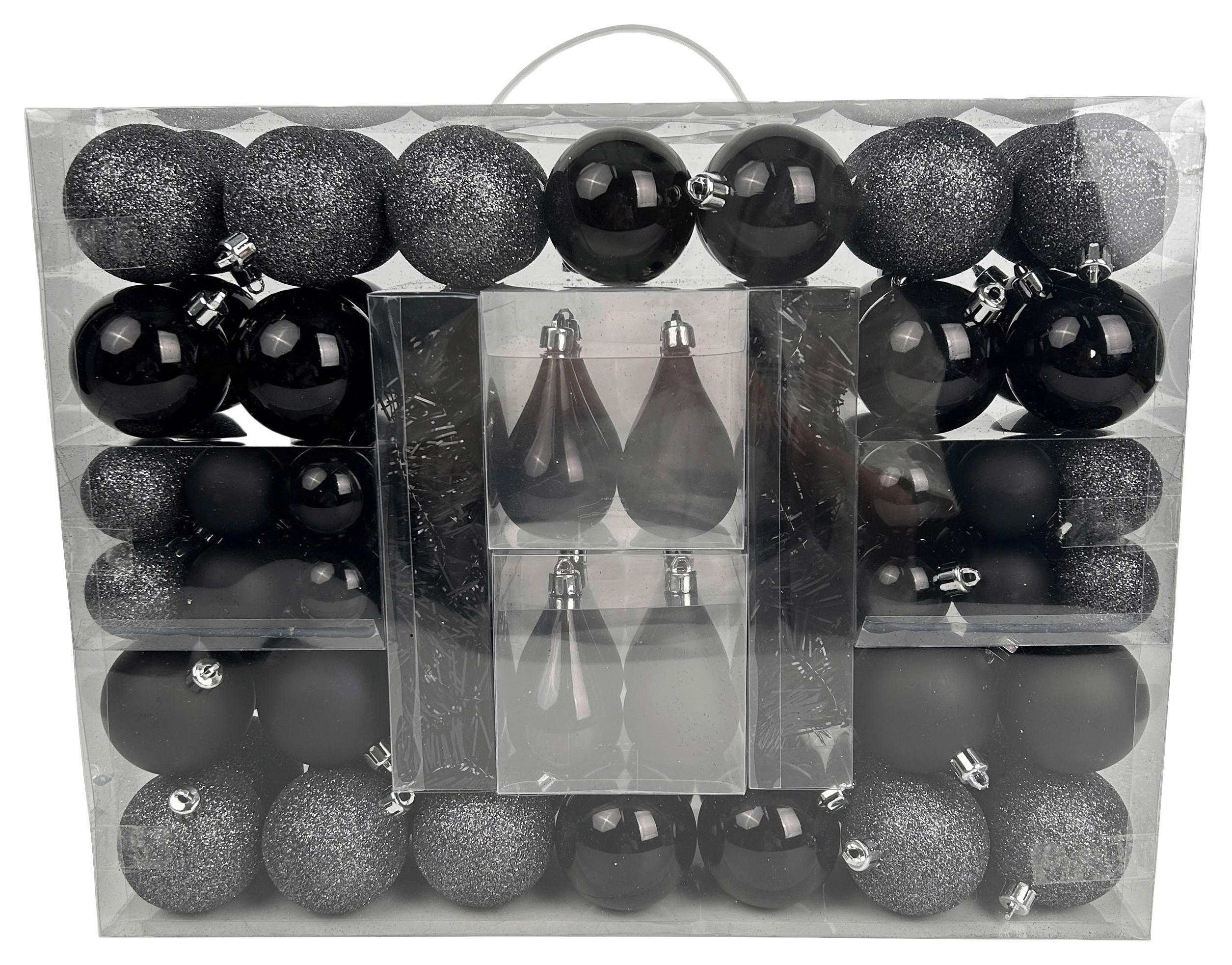 POCOline Weihnachtskugel schwarz Starterset_88tlg. - schwarz - POCOline