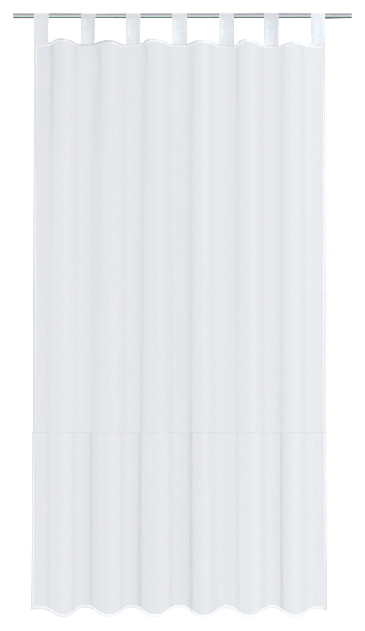 POCOline Kombivorhang Nouveau weiß B/L: ca. 140x175 cm Nouveau - weiß (140,00/175,00cm) - POCOline
