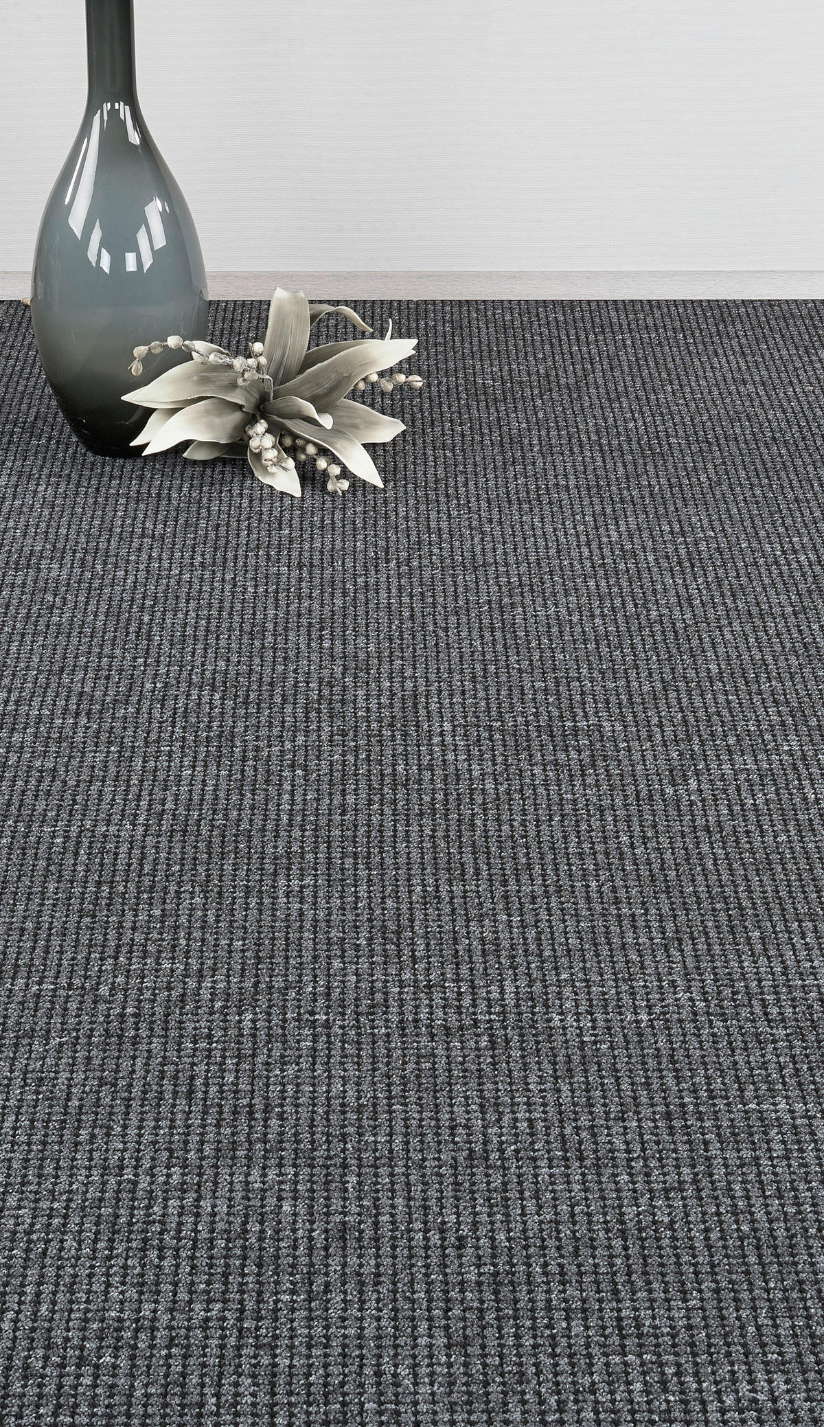 Teppichboden Chester anthrazit B: ca. 400 cm pro m² Chester - anthrazit (400,00cm)