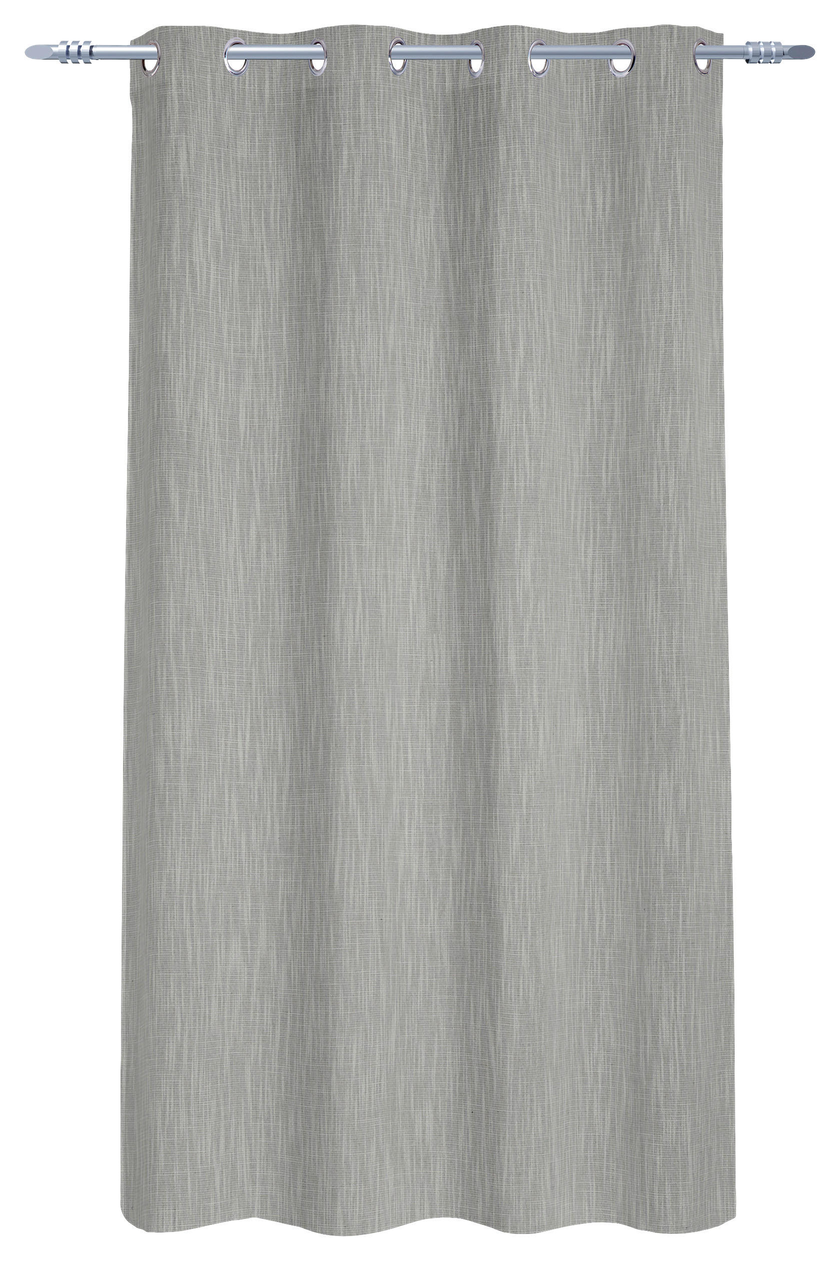 Ösenvorhang Savina stein B/L: ca. 140x175 cm Savina - stein (140,00/175,00cm)