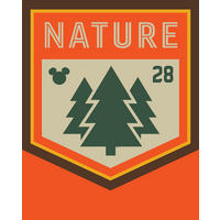 Komar Poster Mickey Mouse Nature Disney B/L: ca. 40x50 cm Mickey Mouse Nature - (40,00/50,00cm) - Komar