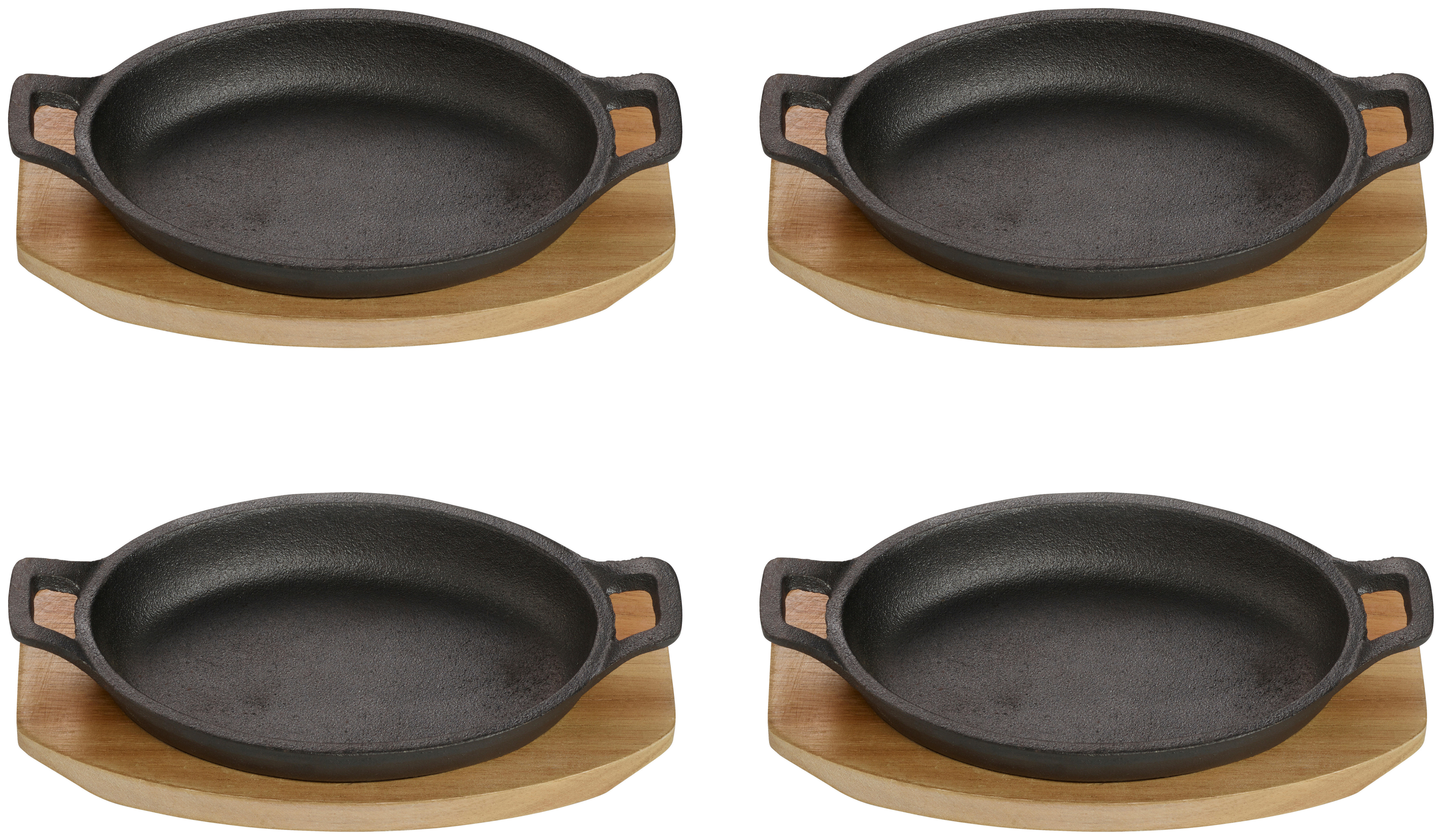 ECHTWERK Servierpfanne Big schwarz Eisen B/H/L: ca. 12x4,5x22 cm Big - schwarz (22,00/12,00/4,50cm) - ECHTWERK