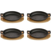 ECHTWERK Servierpfanne Big schwarz Eisen B/H/L: ca. 12x4,5x22 cm Big - schwarz (22,00/12,00/4,50cm) - ECHTWERK