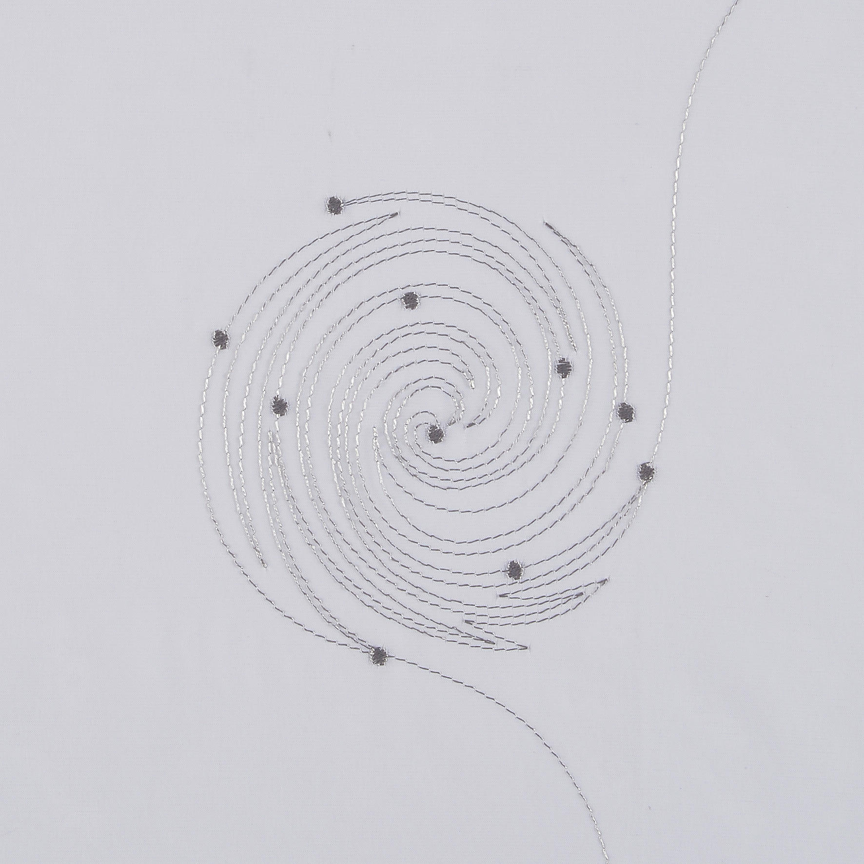 Thumbnail - POCOline Schiebevorhang Sofia silber B/L: ca. 60x245 cm