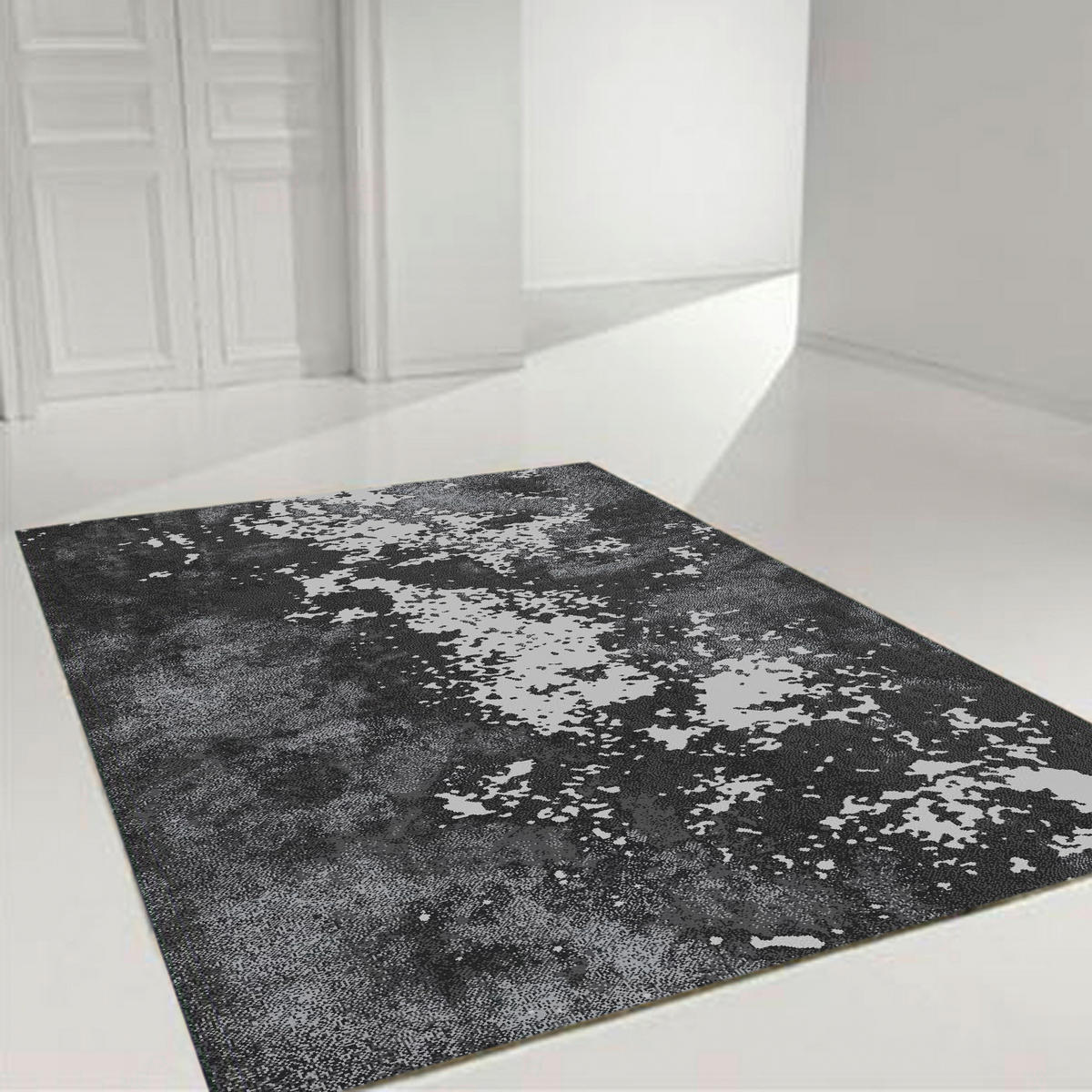 Teppich Mumbai anthrazit B/L: ca. 120x170 cm Mumbai - braun/anthrazit (120,00/170,00cm)