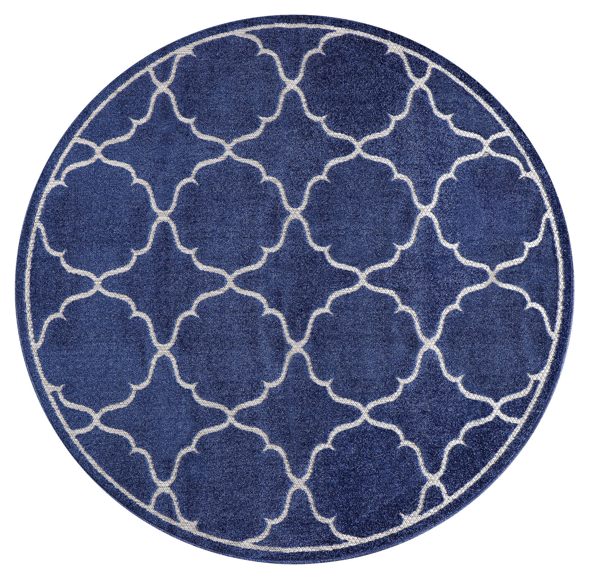 Sanat Outdoorteppich BERLIN blau B/L: ca. 120x120 cm BERLIN - blau (120,00/120,00cm) - Sanat