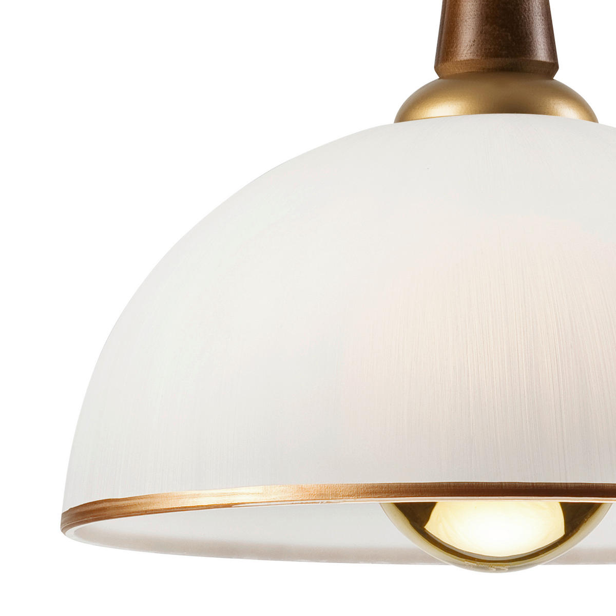 Lamkur Deckenleuchte gold Glas B/H/L: ca. 64x30x64 cm E27 1 Brennstellen CHIARA - gold (64,00/64,00/30,00cm) - Lamkur
