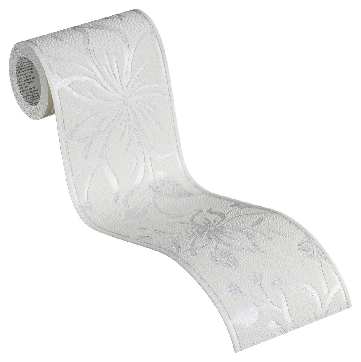 A.S.Creation Bordüre weiß B/H/D: ca. 13x500x8,5 cm Borte_selbstklebend - weiß (8,50/500,00cm) - A.S.Creation