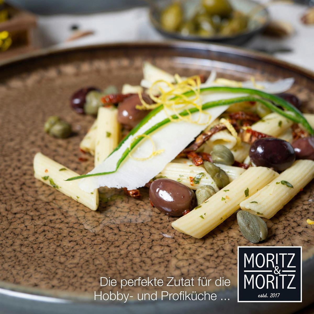 Moritz & Moritz Essteller flach beige Steinzeug D: ca. 27,5 cm Essteller_4er flach - beige (27,50cm) - Moritz & Moritz