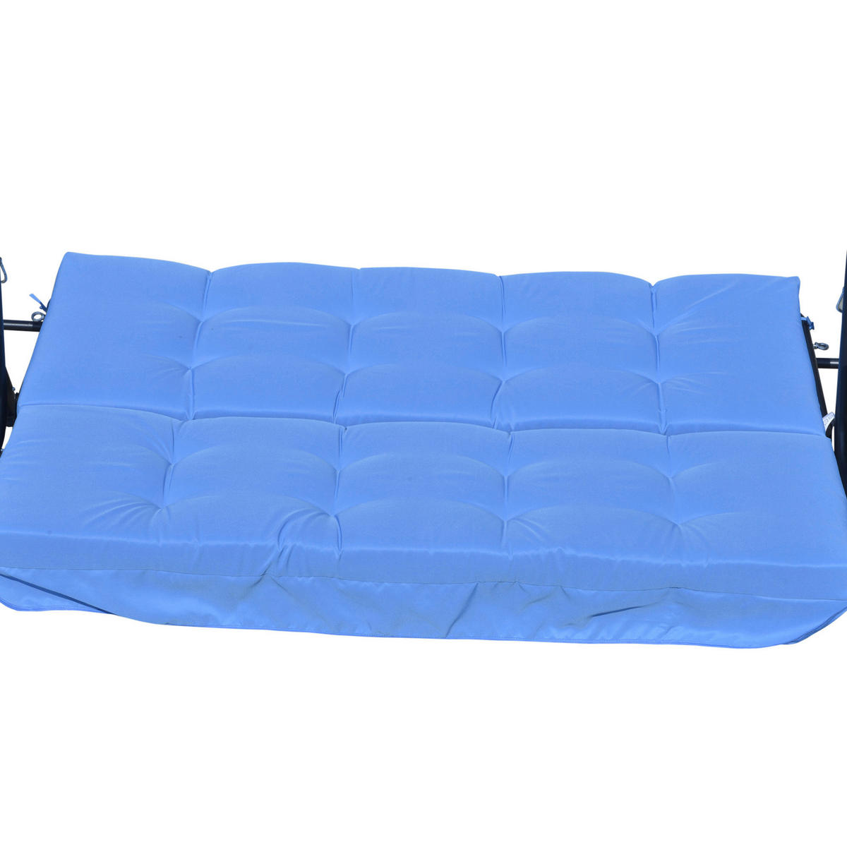 Outsunny Sitzkissen blau Polyester B/H/L: ca. 100x8x170 cm Sitzkissen - blau (170,00/100,00/8,00cm) - Outsunny