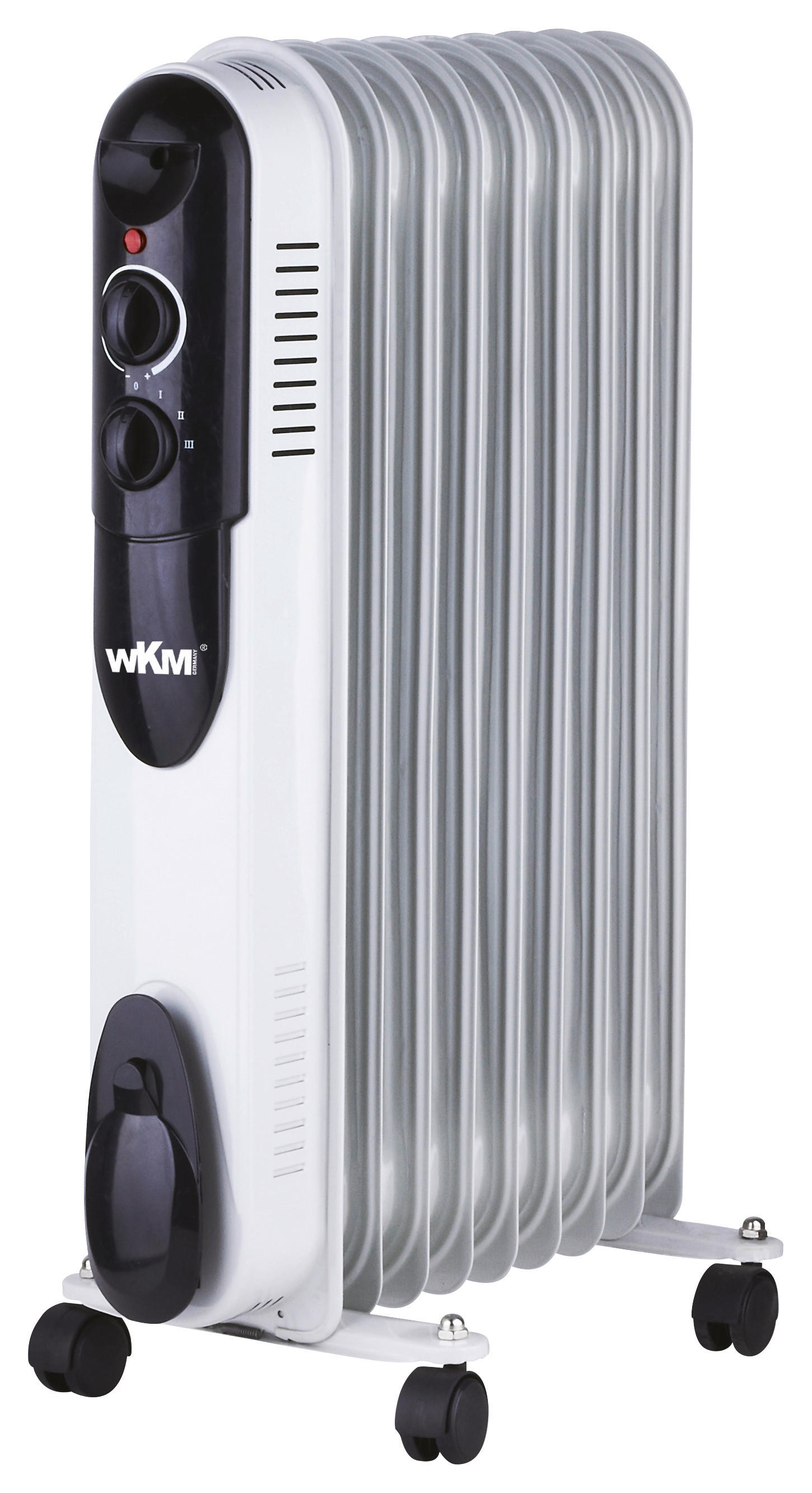 WKM Öl-Radiator OR-1409.2 weiß B/H/T: ca. 37,5x62,5x24 cm