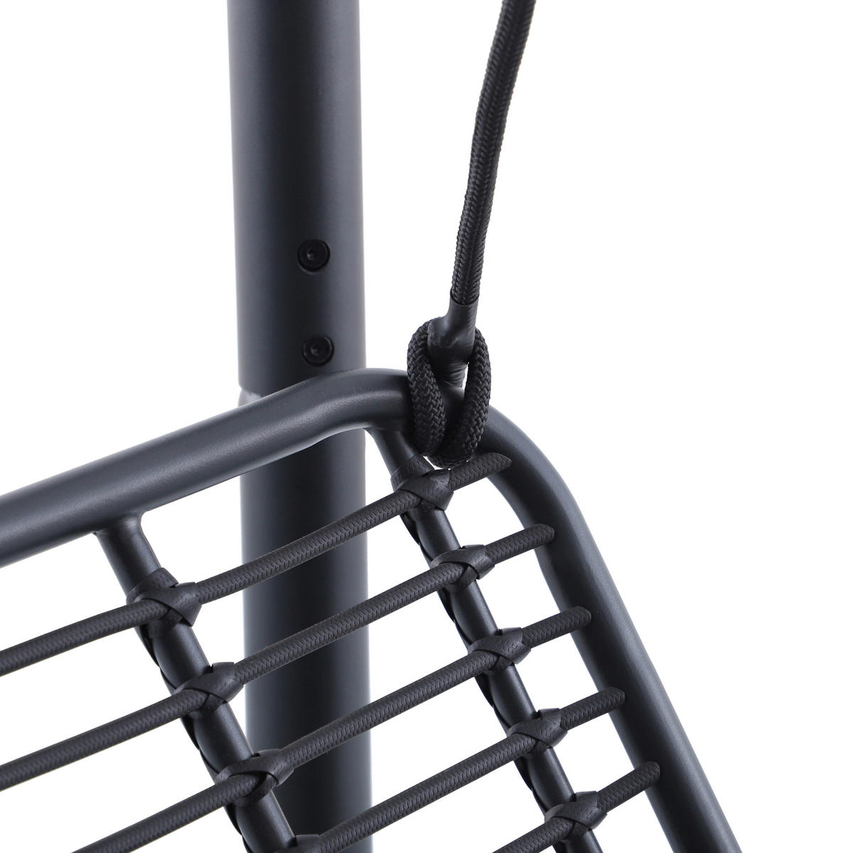 POCOline Gartenstuhl dunkelgrau Stahl Hängesessel - dunkelgrau - POCOline