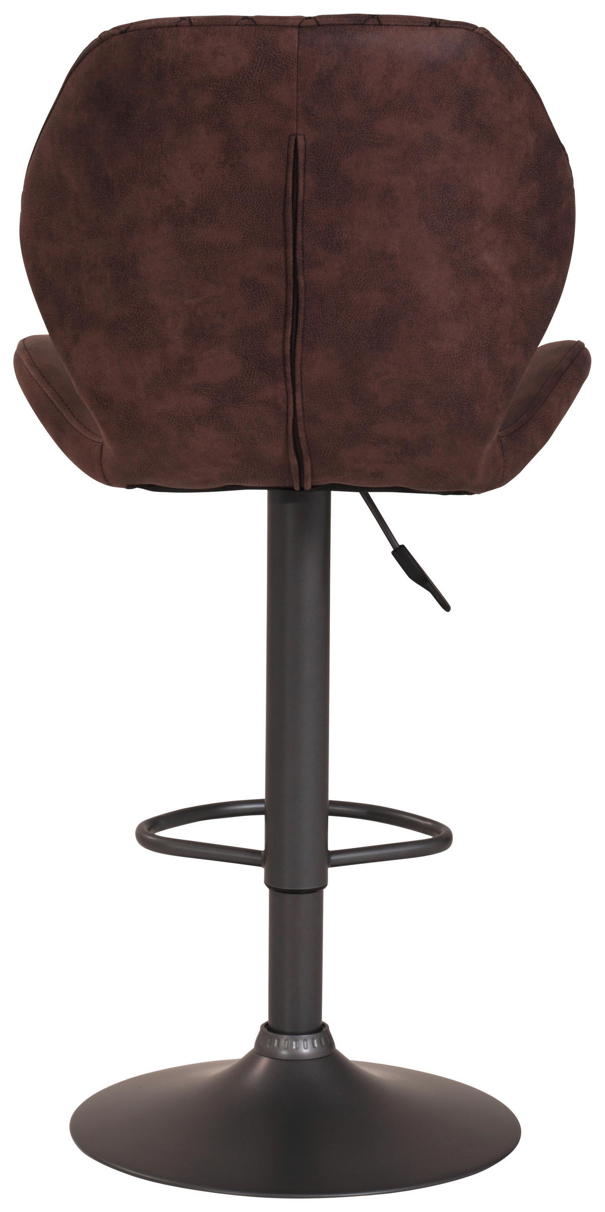 Barhocker Sonja braun Vintage B/H/T: ca. 42x96x51 cm Sonja - braun/grau (42,00/96,00/51,00cm)