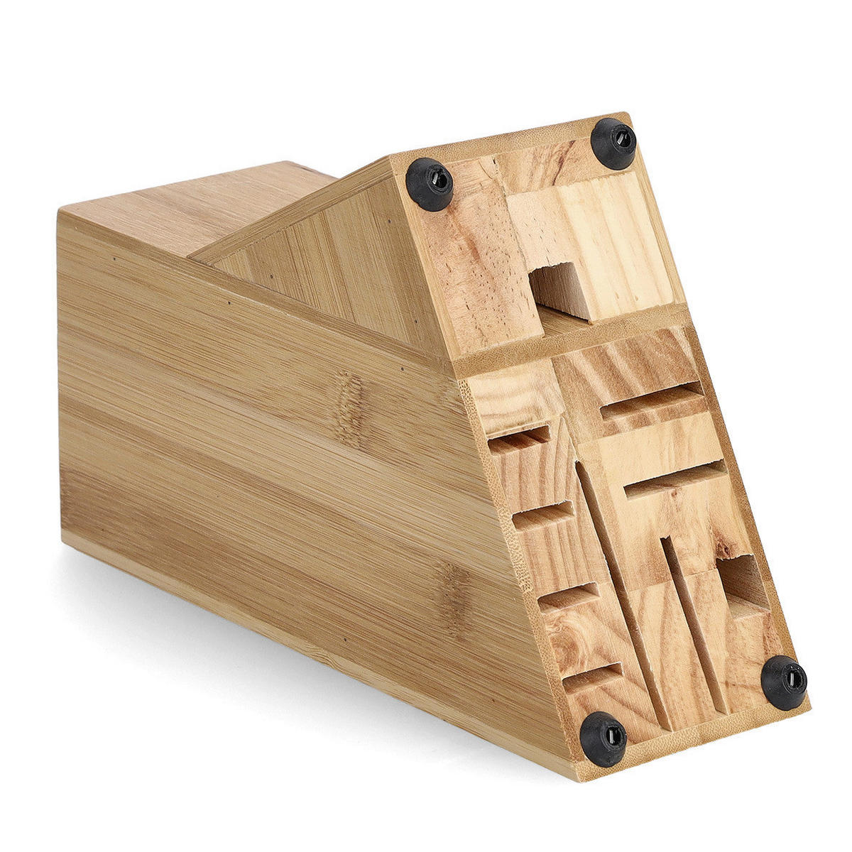 Zeller Messerblock Messerblock - natur (22,00/9,00/22,00cm) - Zeller