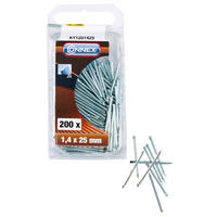 CONNEX Sockelleistenstifte 200 tlg. Sockelleistenstifte 1,4x25mm - CONNEX
