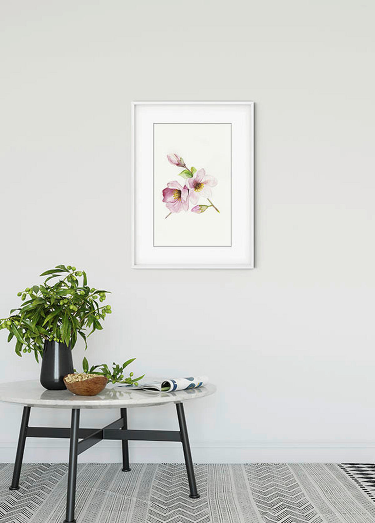 Komar Poster Magnolia Breathe Magnolie B/L: ca. 50x70 cm Magnolia Breathe - (50,00/70,00cm) - Komar