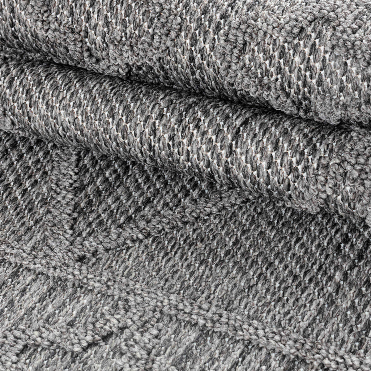 Ayyildiz Teppich PATARA grau B/L: ca. 80x250 cm PATARA - grau (80,00/250,00cm) - Ayyildiz