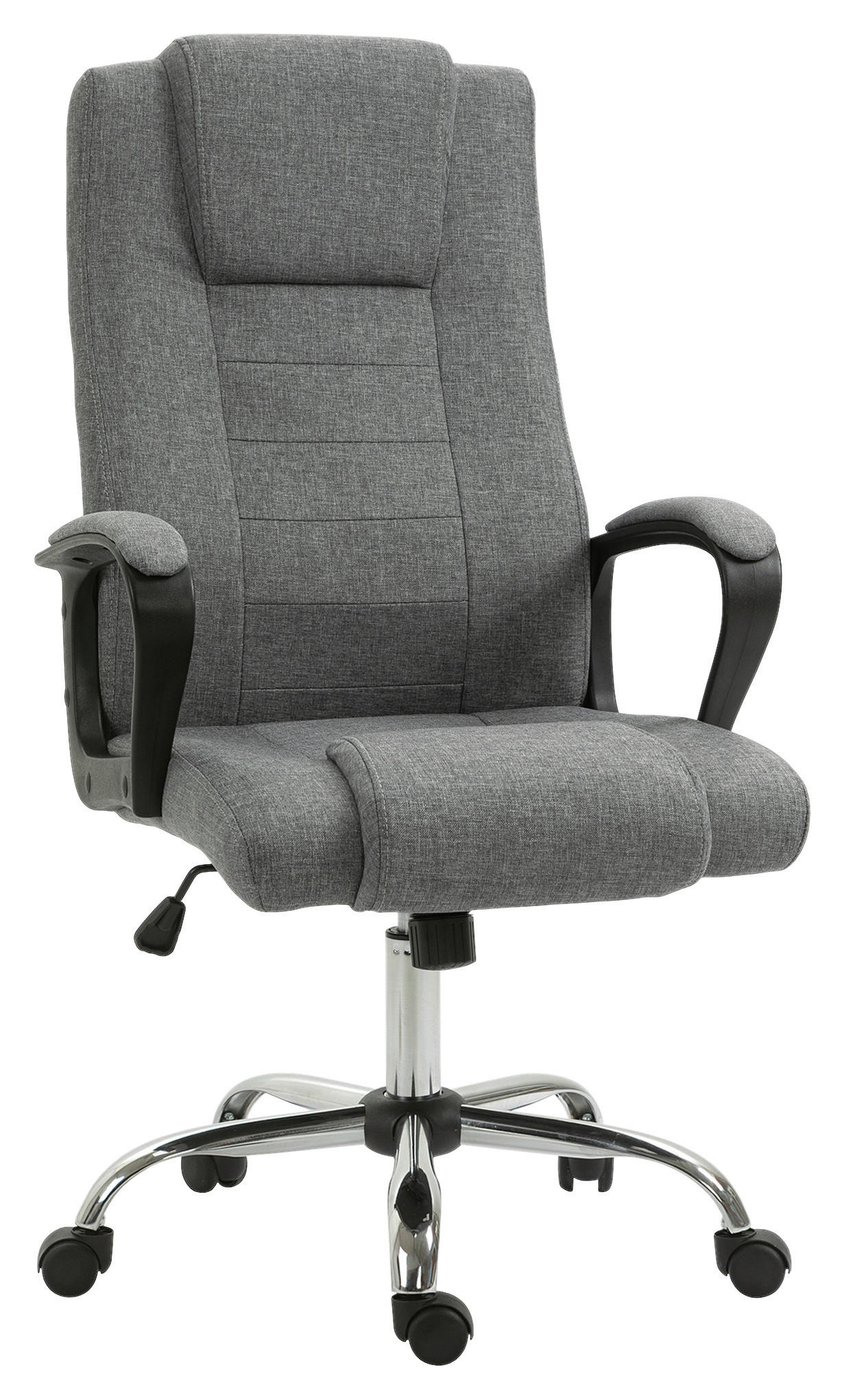 Drehstuhl 921-265CG grau 921-265CG - grau (62,00/119,00/76,00cm) - Vinsetto