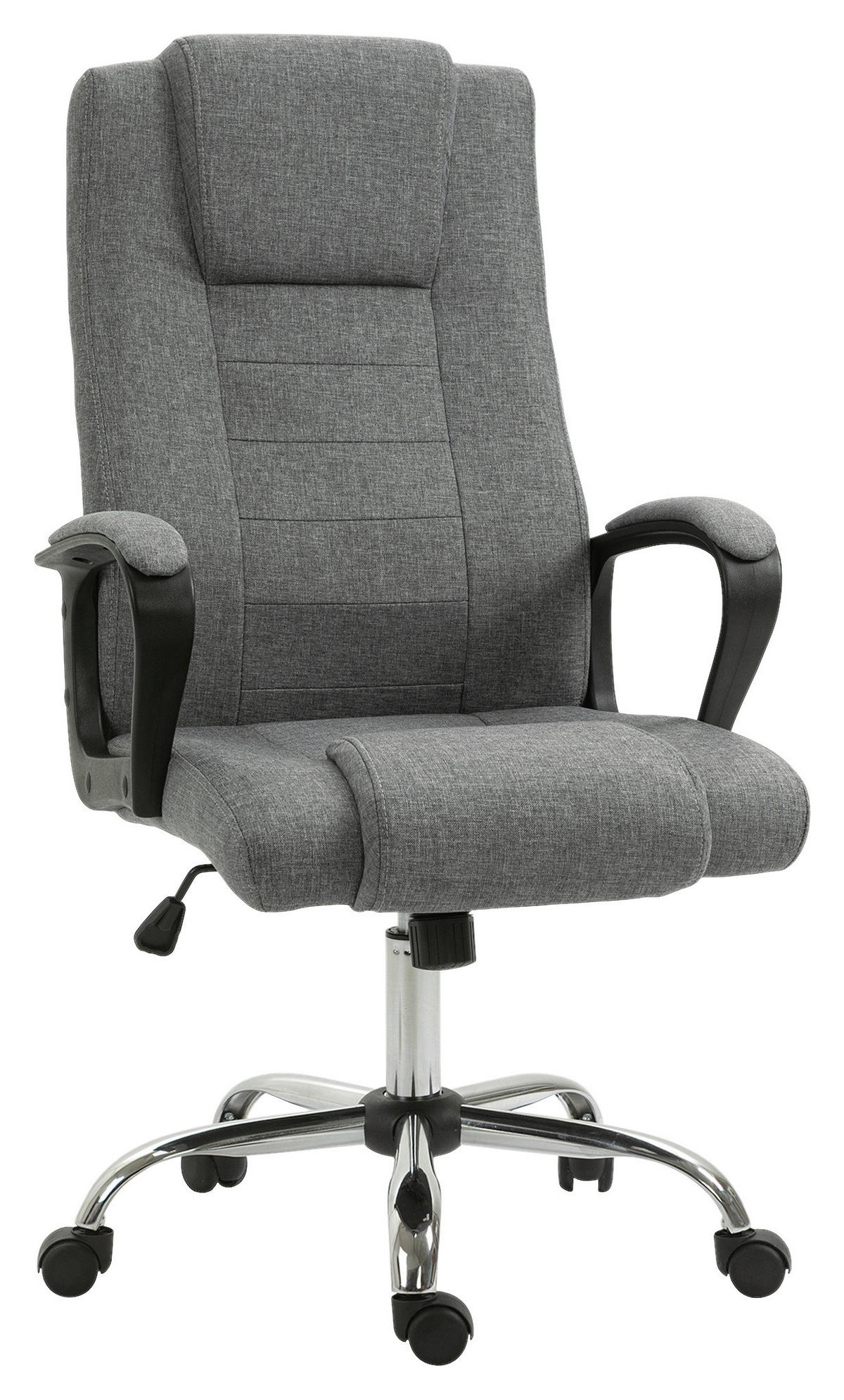 Drehstuhl 921-265CG grau 921-265CG - grau (62,00/119,00/76,00cm) - Vinsetto