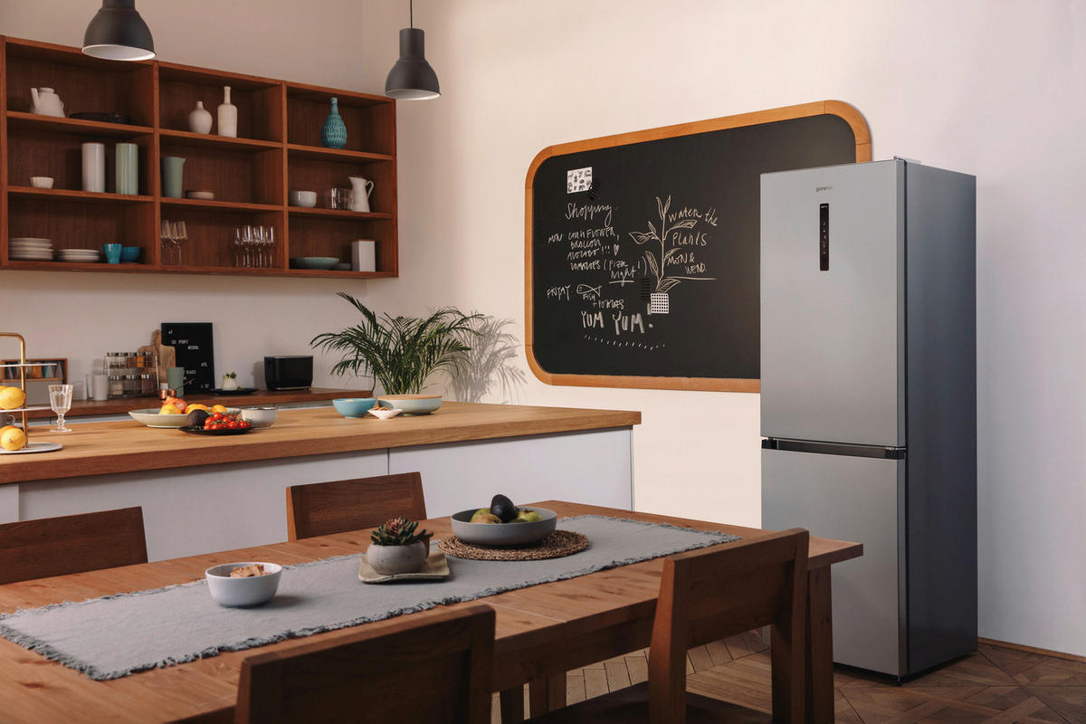 Gorenje Kühl-/Gefrierkombination NRK619CAXL4 Inox B/H/T: ca. 59,5x186x59 cm Kühl-/Gefrierkombi NRK619CAXL4 - Inox (59,50/186,00/59,00cm) - Gorenje