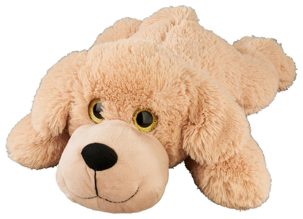 Happy People Plüschtier B/H/L: ca. 11x15x50 cm Plüschhund_liegend - (50,00/11,00/15,00cm) - Happy People