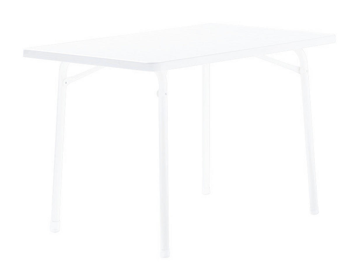 Sieger Klapptisch weiß Stahl B/H/L: ca. 70x72x115 cm Klapptisch_Sieger - weiß (115,00/70,00/72,00cm) - Sieger