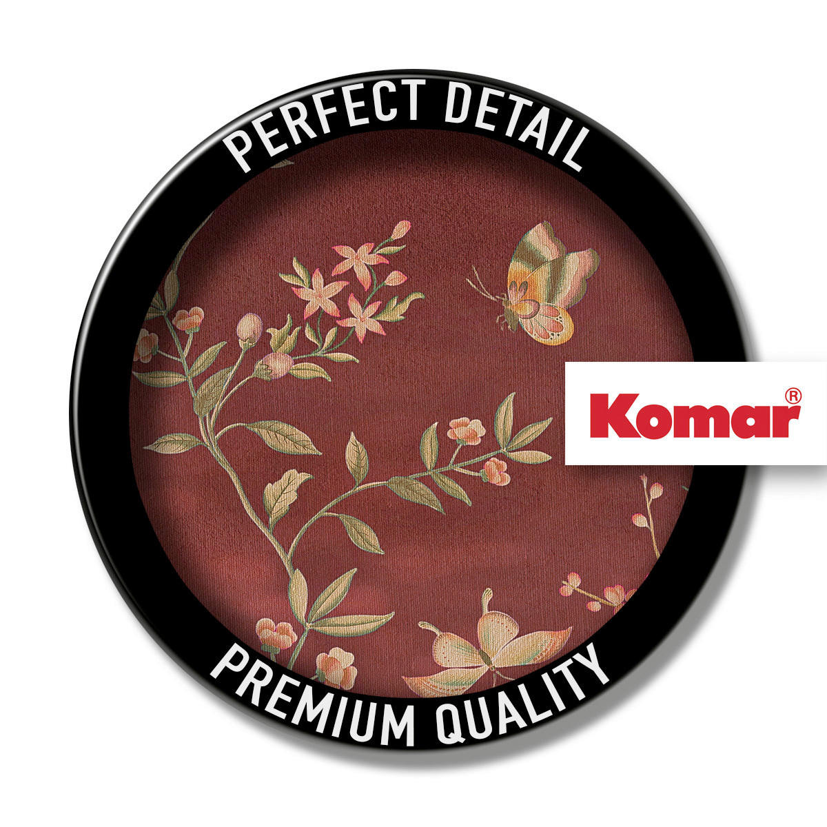 Komar Fototapete Chinoiserie B/L: ca. 250x250 cm Chinoiserie - (250,00/250,00cm) - Komar