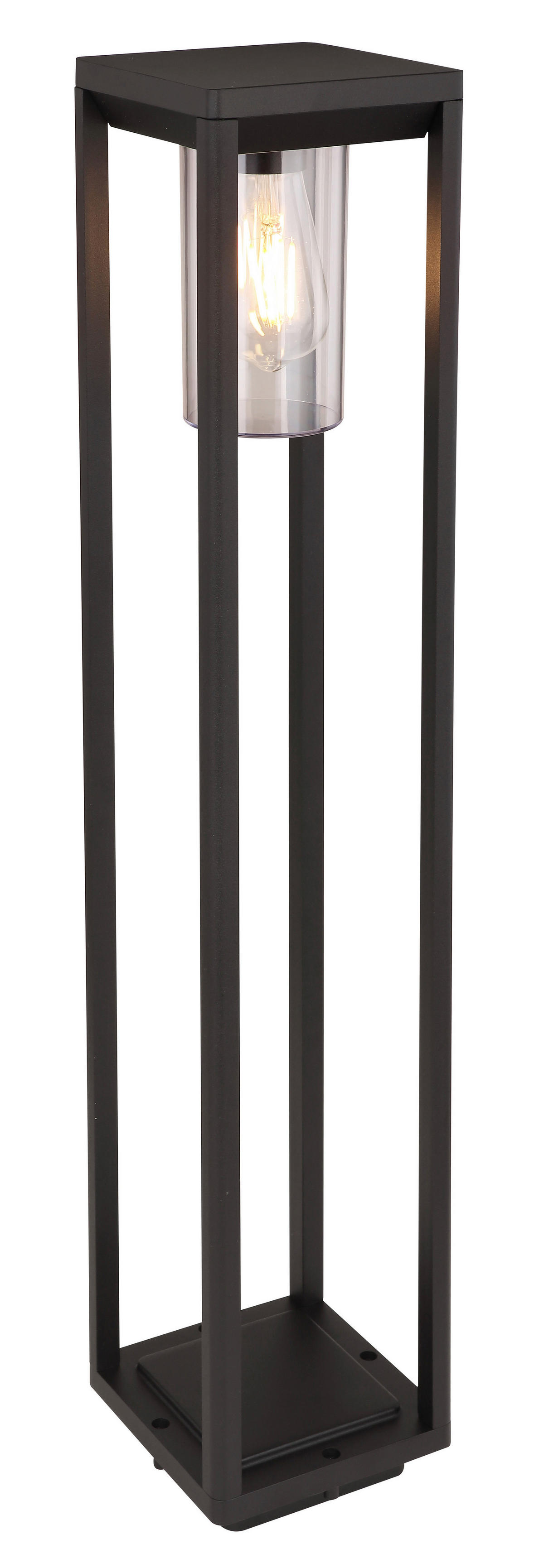 Außenleuchte 3135S3 schwarz B/H/L: ca. 15x80x15 cm Außenleuchte_Candela 3135S3 - schwarz (15,00/15,00/80,00cm) - GLOBO
