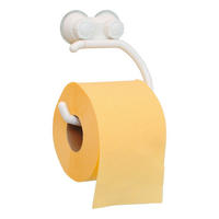 Toilettenpapierhalter weiß Kunststoff B/H/L: ca. 14x14x3 cm WC-Papierhalter 291247 - weiß (3,00/14,00/14,00cm) - Axentia