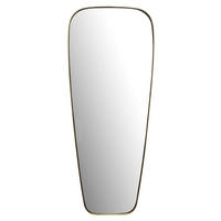 Wandspiegel gold Metall B/H/T: ca. 38x100x2,5 cm Wandspiegel - gold (38,00/100,00/2,50cm) - Wohnling
