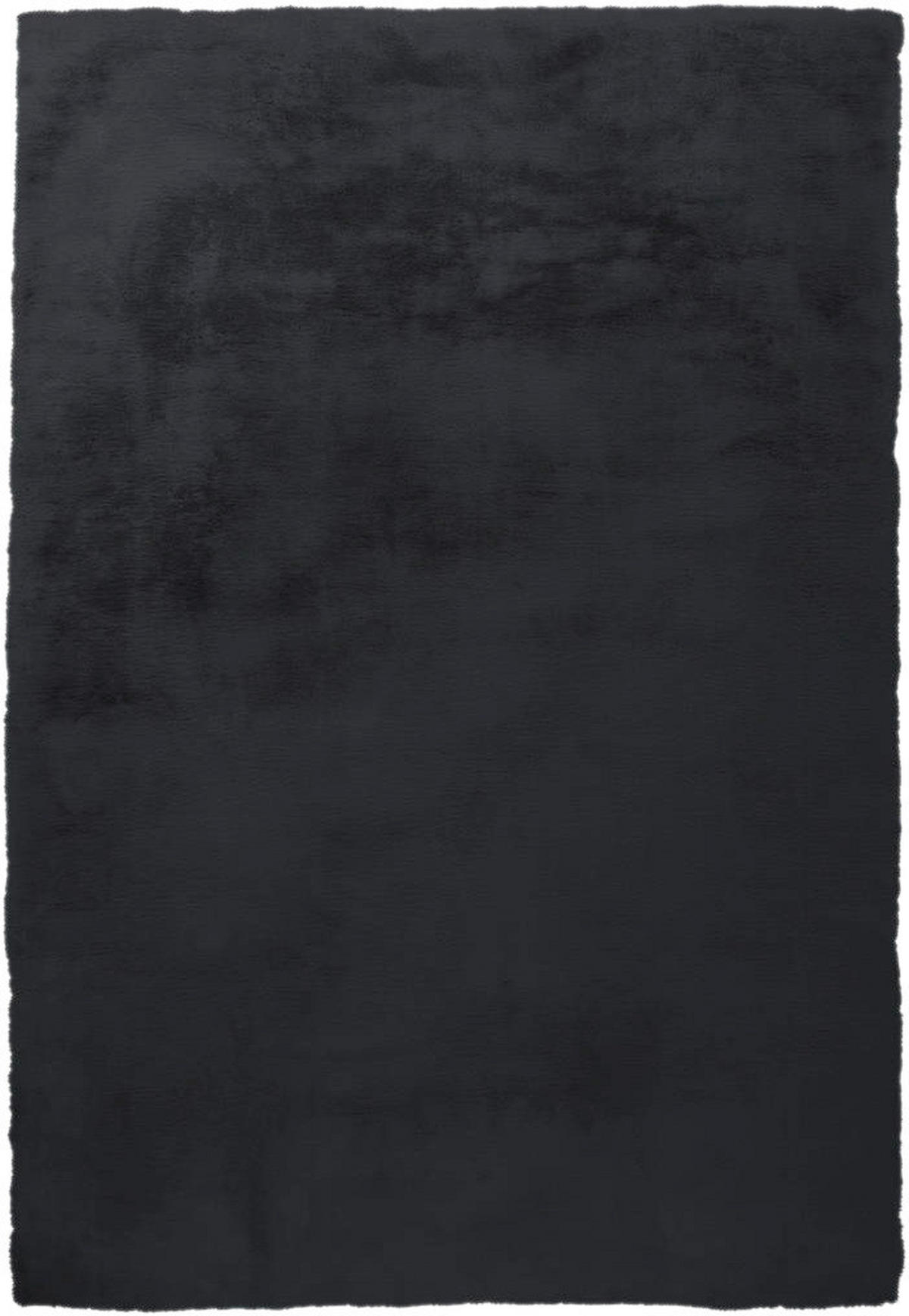 360Living Teppich Rabbit anthrazit B/L: ca. 160x230 cm Rabbit - anthrazit (160,00/230,00cm) - 360Living