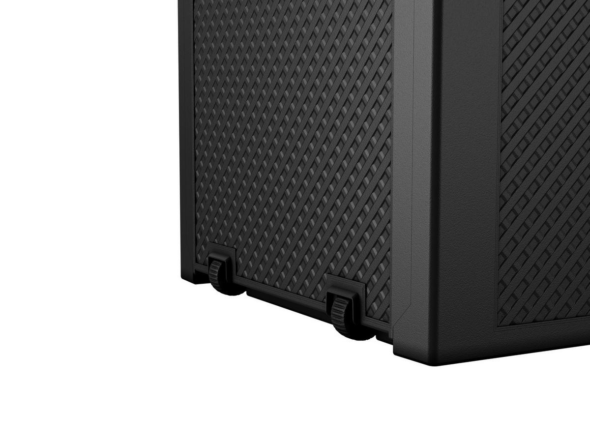 Keter Universalbox Emily Graphit Kunststoff B/H/L: ca. 45x58x118 cm Emily - Graphit (118,00/45,00/58,00cm) - Keter