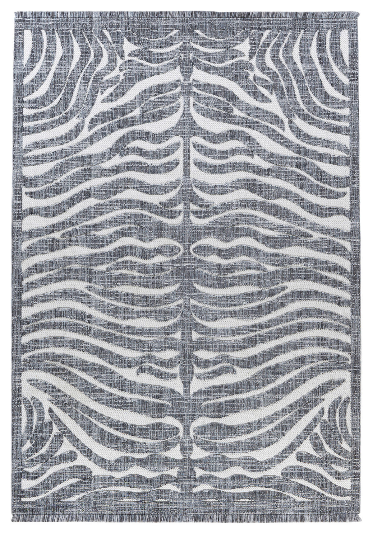 360Living Teppich Sarai grau B/L: ca. 160x230 cm Sarai - grau (160,00/230,00cm) - 360Living