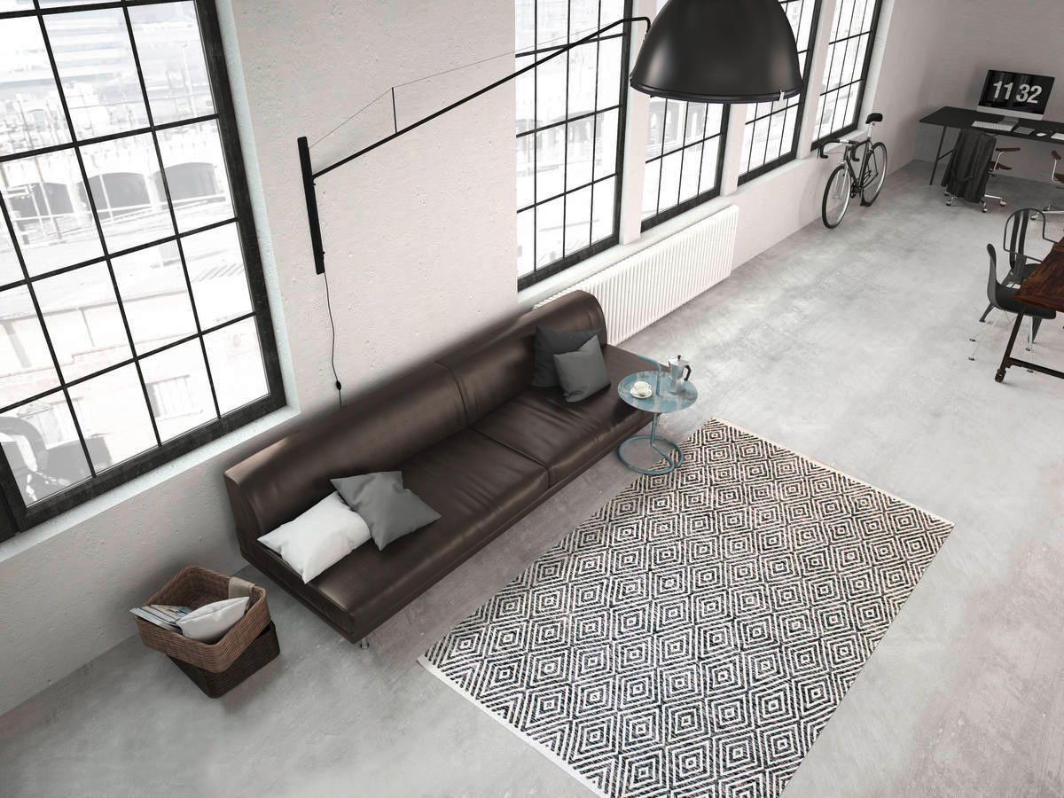 360Living Teppich Aperitif grau B/L: ca. 160x230 cm Aperitif - grau (160,00/230,00cm) - 360Living