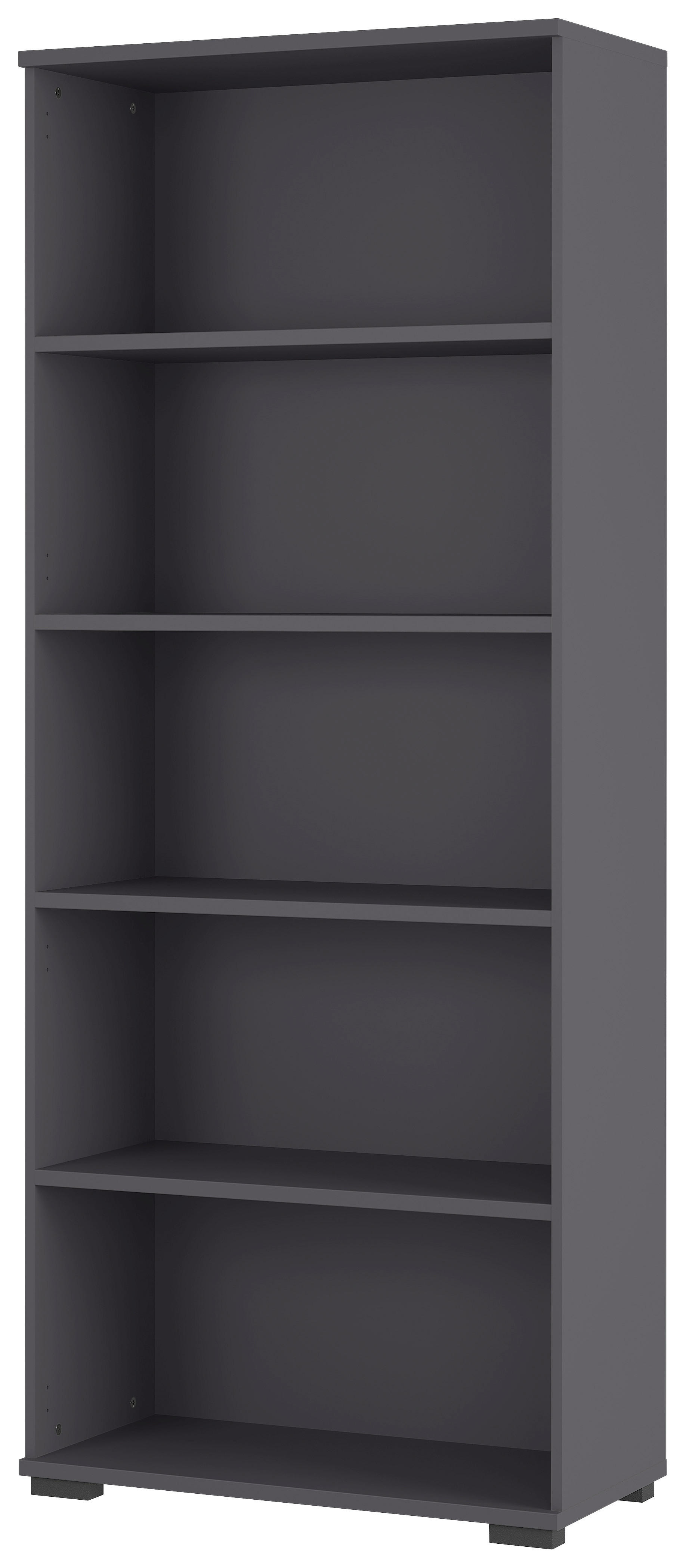 Aktenschrank 4248-547 Graphit B/H/T: ca. 80x200x40 cm 4248-547 - Graphit (80,00/200,00/40,00cm) - Germania
