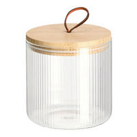 Zeller Vorratsglas transparent Vorratsglas - natur/transparent (12,00/12,00/127,00cm) - Zeller