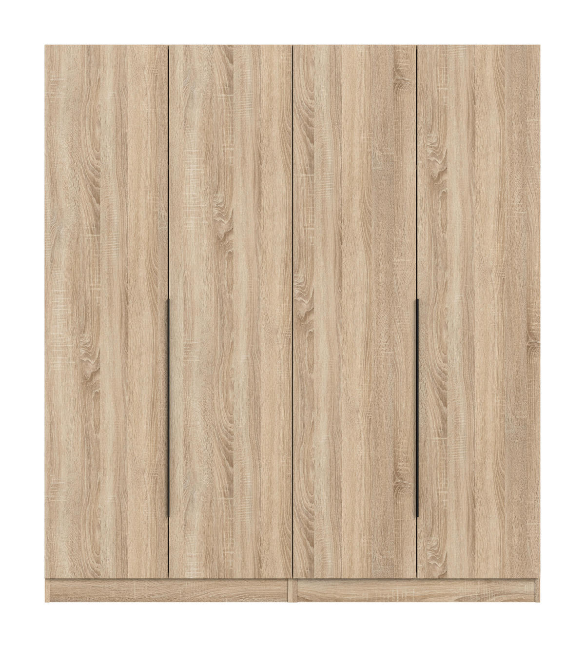 Kleiderschrank KOPENHAGEN Eiche Sonoma Nachbildung B/H/T: ca. 160x181x52 cm KOPENHAGEN - Eiche (160,00/181,00/52,00cm) - xonox.home