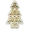 POCOline Weihnachtskugel champagner B/H/L: ca. 5x5x5 cm Weihnachtskugeln_17tlg. - champagner (5,00/5,00/5,00cm) - POCOline