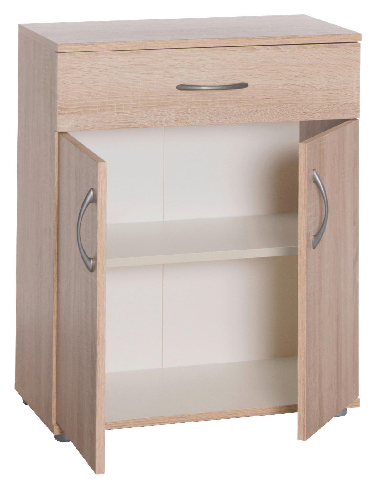 Kommode Peggy 2 Eiche Sonoma Nachbildung B/H/T: ca. 57x69x29 cm Peggy 2 - Eiche (57,00/69,00/29,00cm)