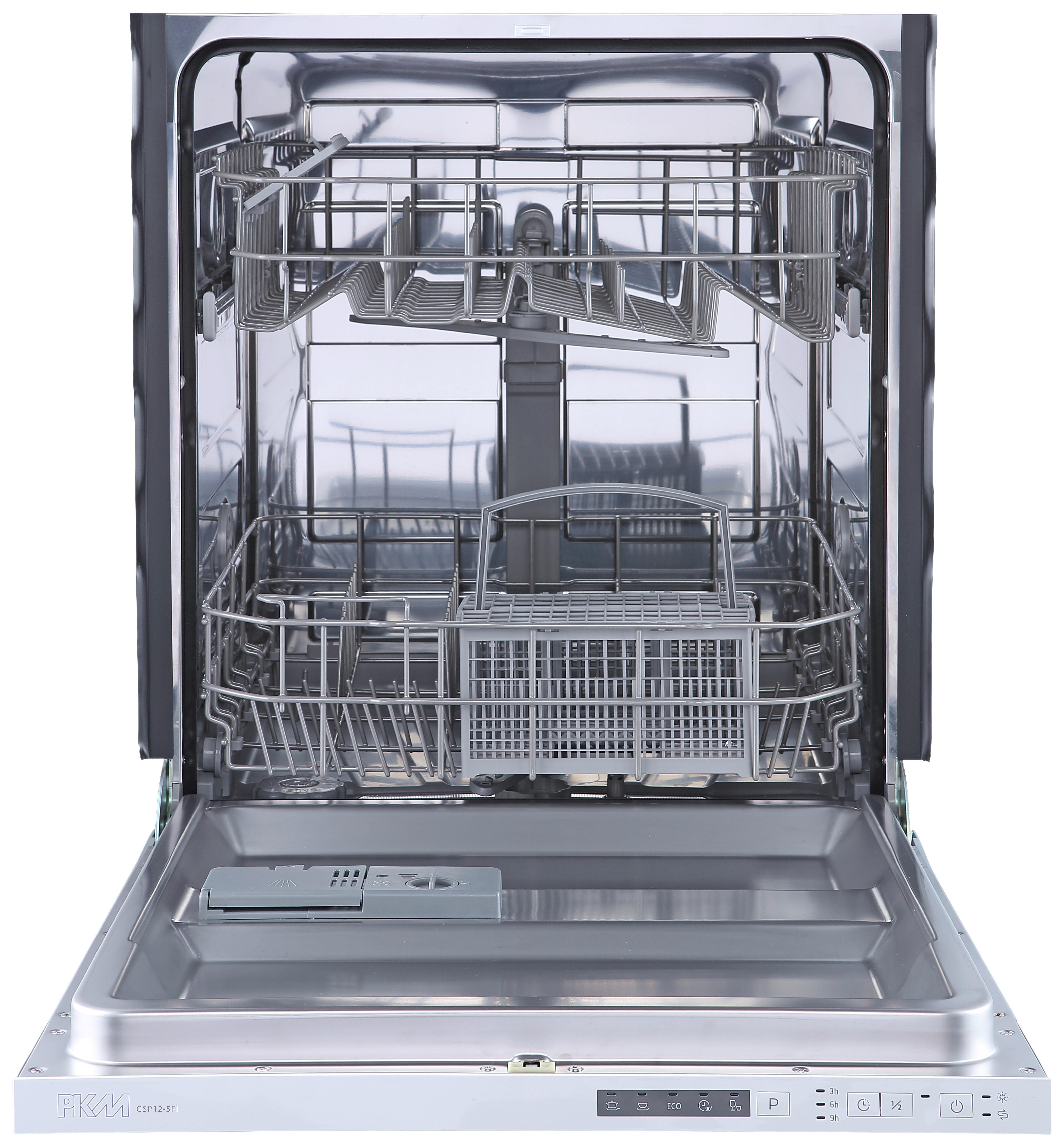 PKM-Möbel Geschirrspüler GSP12-5FI B/H/T: ca. 59,8x81,5x55 cm GSP12-5FI - (59,80/81,50/55,00cm) - PKM-Möbel