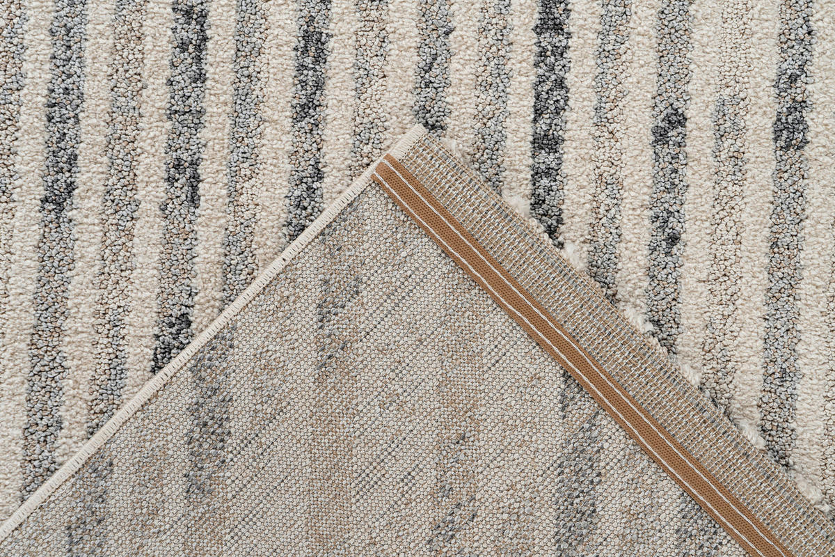360Living Teppich Rhombus beige B/L: ca. 120x170 cm Rhombus - beige/grau (120,00/170,00cm) - 360Living