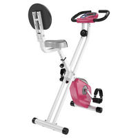 HOMCOM Fahrradtrainer rot PVC H/L: ca. 109x97 cm Fahrradtrainer - rot (97,00cm) - HOMCOM