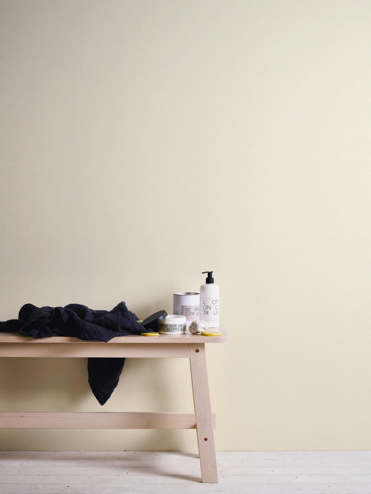 A.S.Creation Vliestapete creme B/H/D: ca. 53x1005x8,7 cm Vliestapete - creme (8,70/1005,00cm) - A.S.Creation