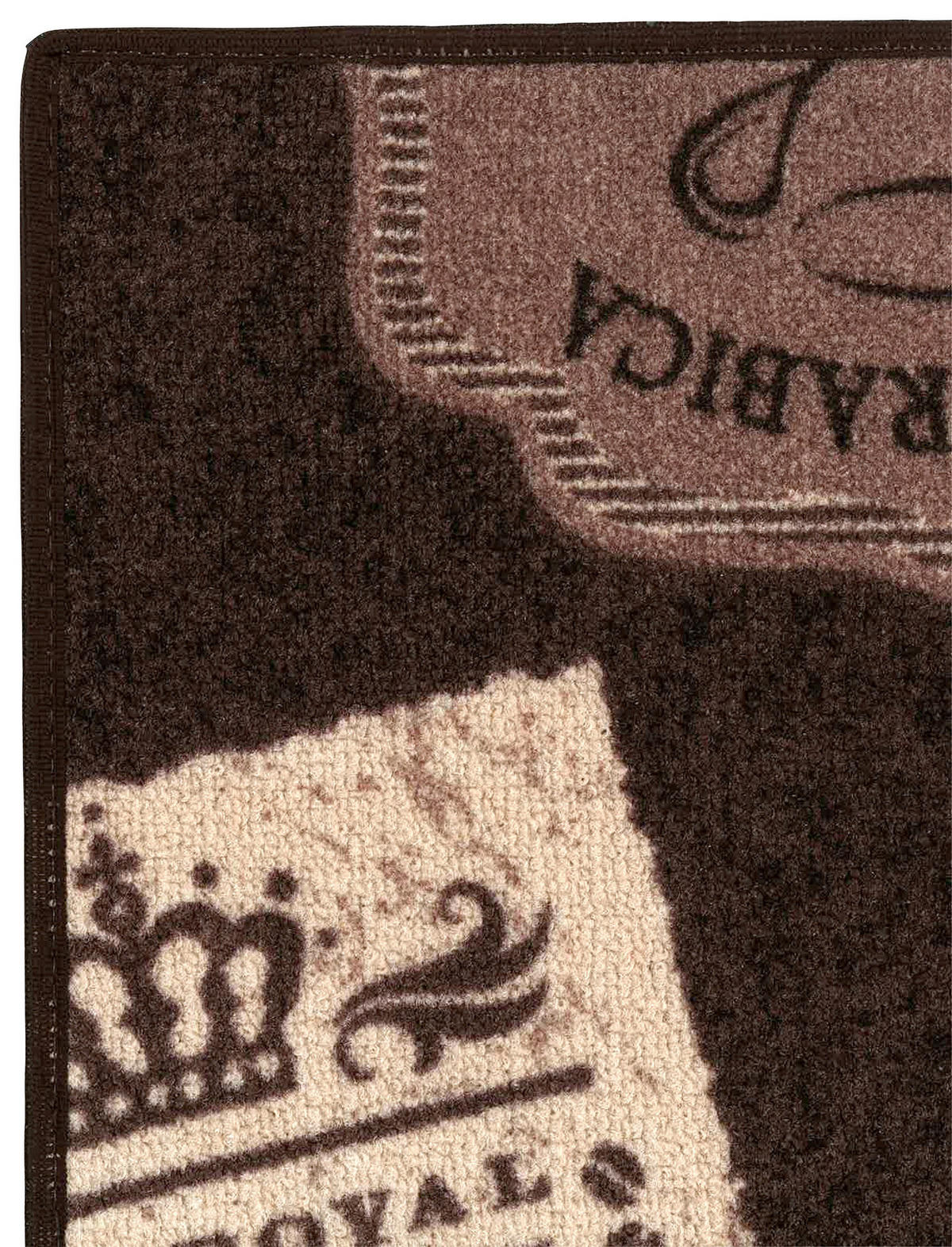 Küchenläufer Coffe Patterns braun B/L: ca. 67x180 cm Coffe Patterns - braun (67,00/180,00cm)