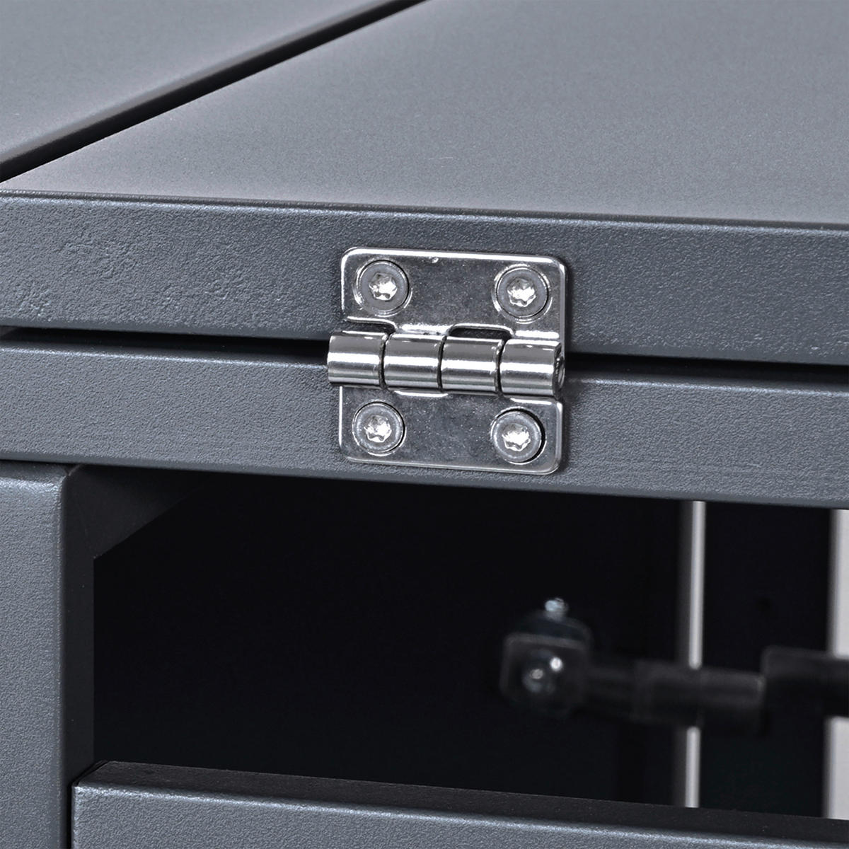 Westmann Mülltonnenbox Varius Holzoptik B/H/L: ca. 132x116x80 cm Varius - Holzoptik (80,00/132,00/116,00cm) - Westmann