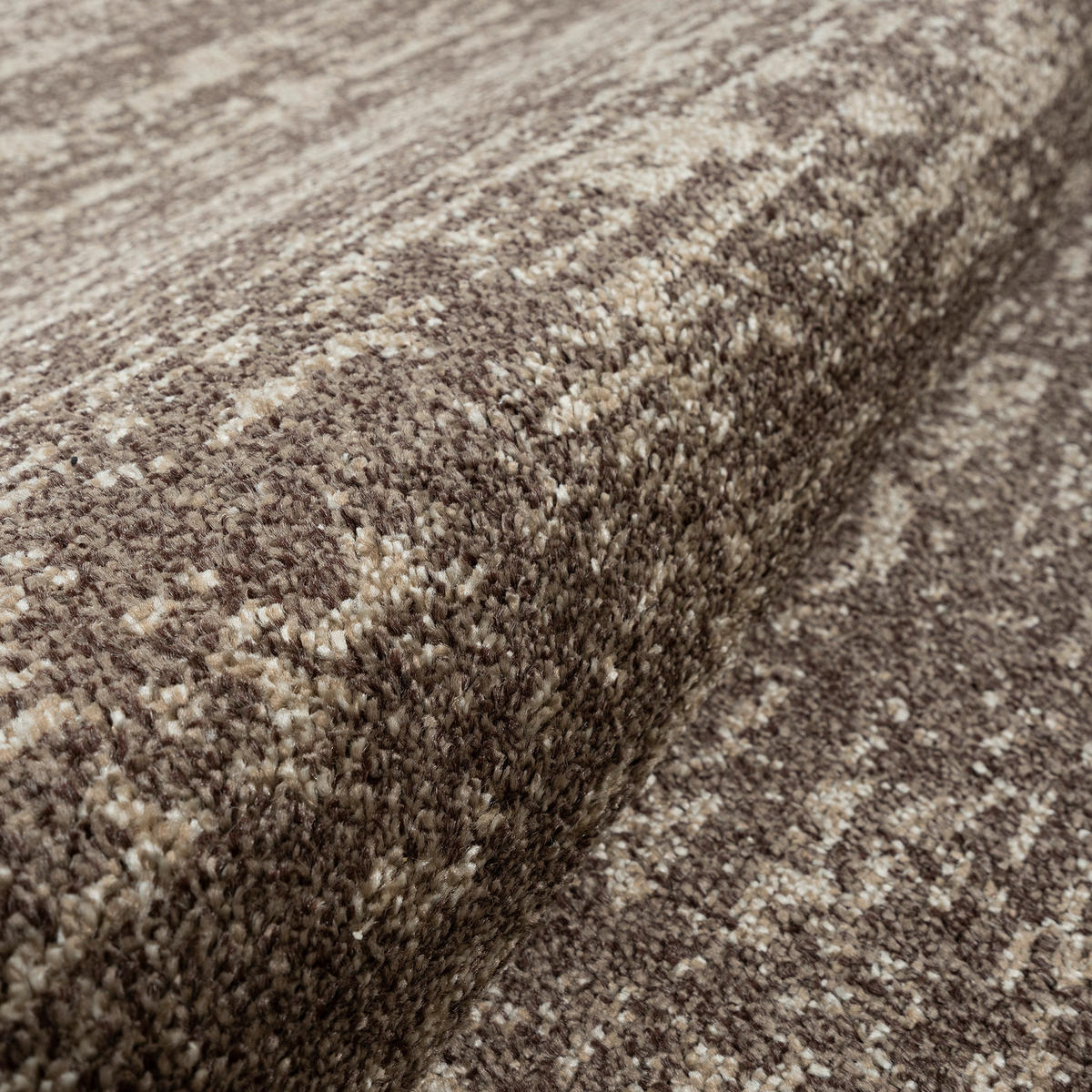 Sanat Kurzflorteppich OSLO braun B/L: ca. 80x150 cm OSLO - braun (80,00/150,00cm) - Sanat