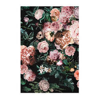 Komar Poster Charming Wild Rosen B/L: ca. 50x70 cm Charming Wild - (50,00/70,00cm) - Komar