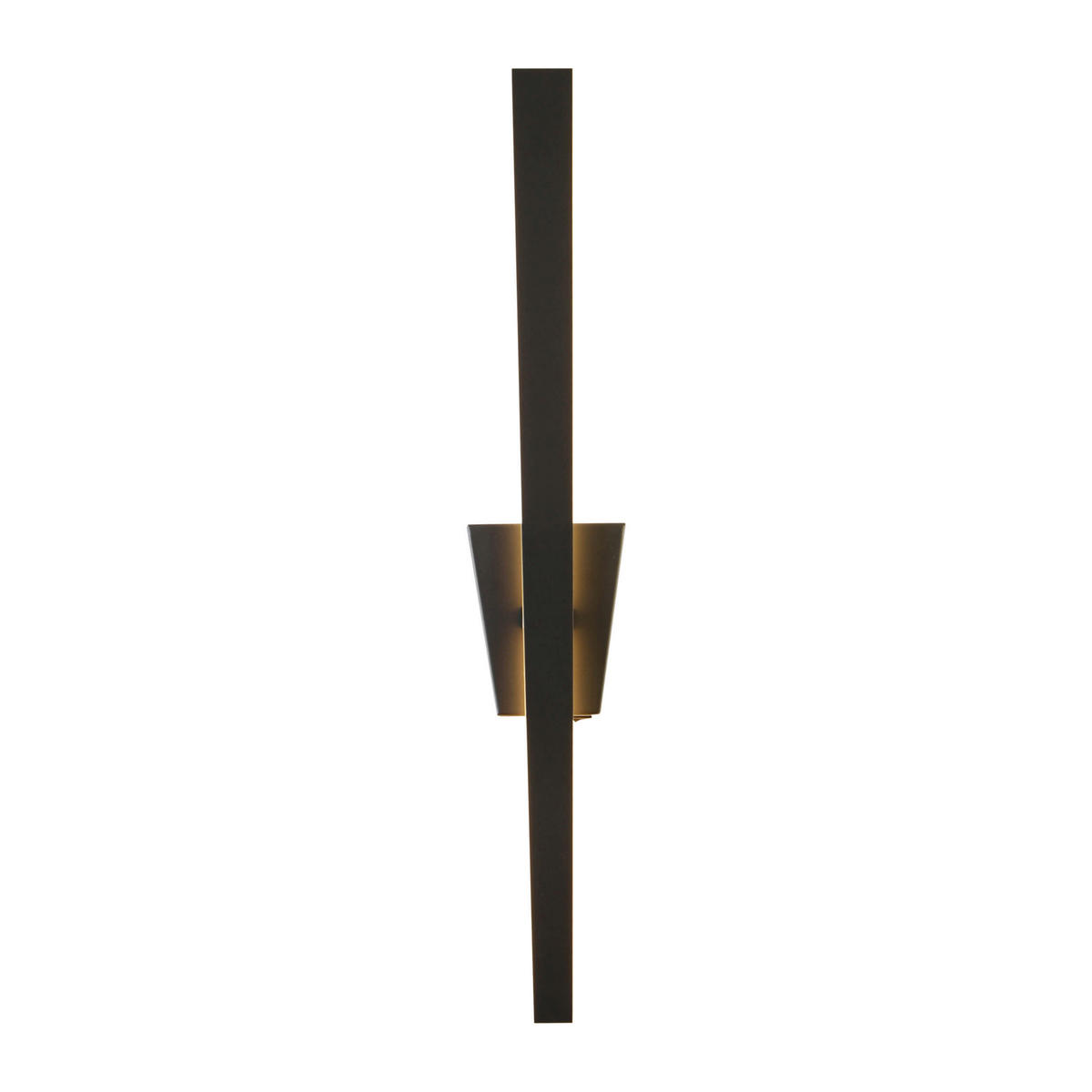 Näve Leuchten LED-Leuchten 1386722 schwarz Metall Kunststoff B/H/T: ca. 4,5x62x10 cm 1 Brennstellen Trevor - schwarz (4,50/62,00/10,00cm) - Näve Leuchten
