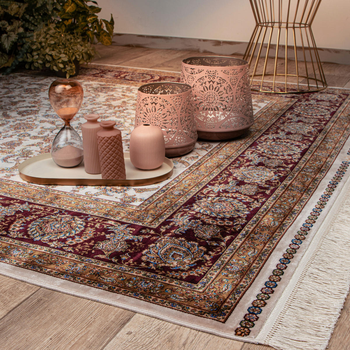 Obsession Teppich My Babylon of Obsession creme B/L: ca. 80x150 cm My Babylon of Obsession - creme (80,00/150,00cm) - Obsession